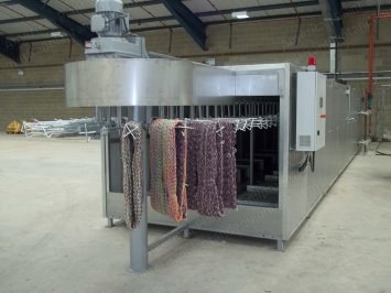 Antex, MTU12, Continuous Air Dryer, For Skeins, 200 kg/hr