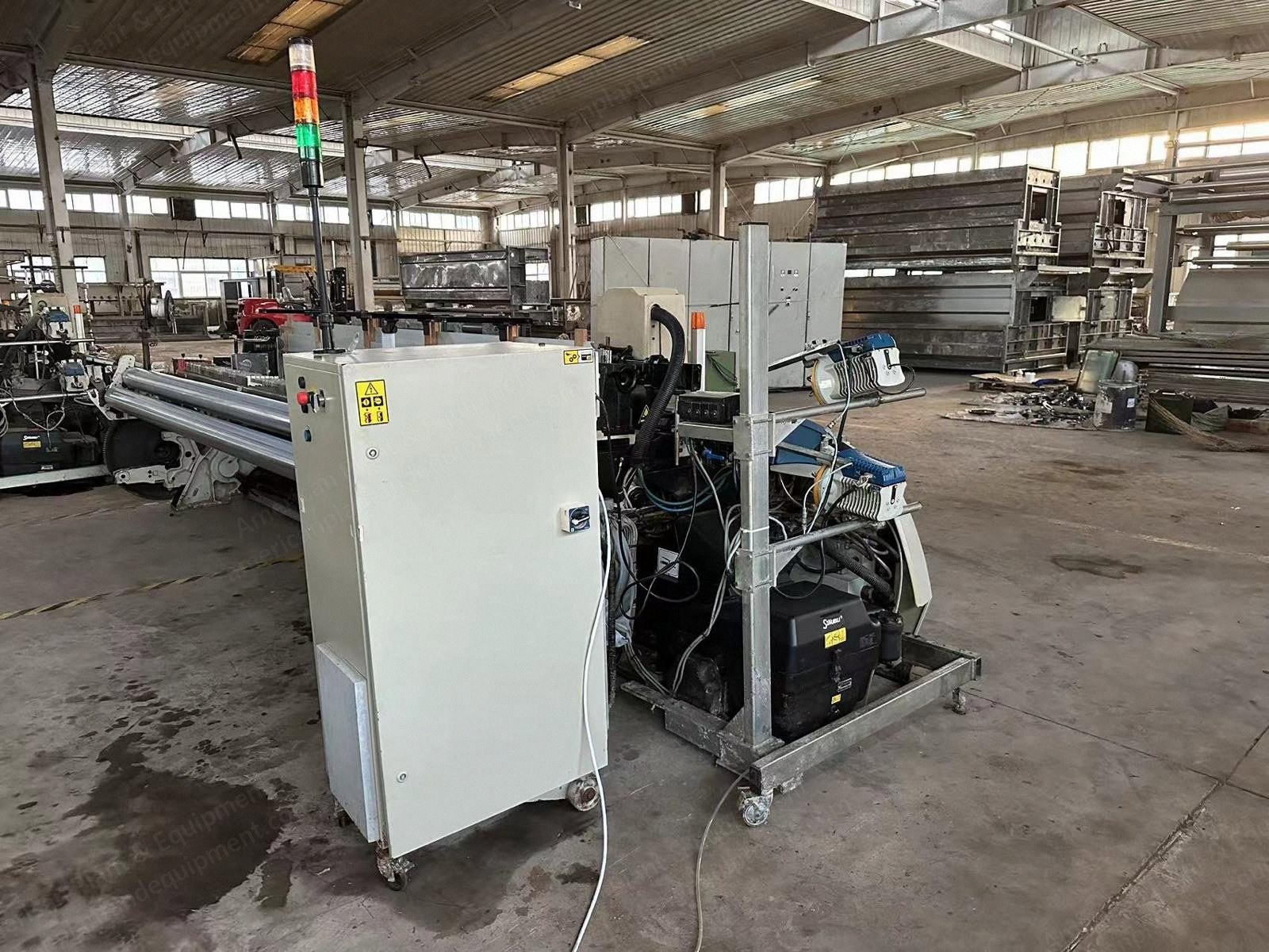 Picanol, Omni Plus 800, 2007, Airjet Loom, 3400mm Working Width, 2 Colors, Staubli Dobby