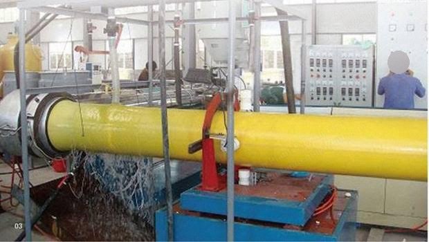 NovaStar, SF134, One Step PU Insulating Pipe Production Line, Max Pipe Diameter 426mm, Continuous Operation