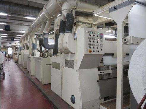Sucker Muller Velour Finishing Machine, 2000mm, 1990-2008