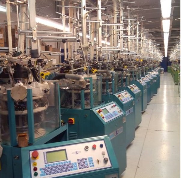 Lonati, 500, 4" Diameter, 400 Needles, Sock Knitting Machine