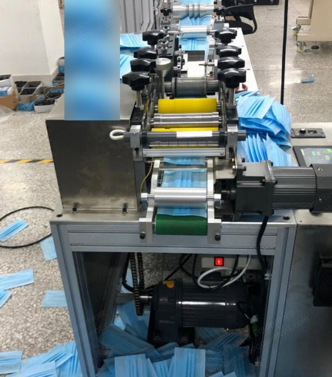 NovaStar, FM163, 2020, Semi-Automatic Face Mask Machine, 175x95mm, 150-200 pcs/min