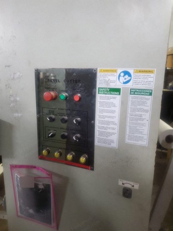 L&P Machinery, 90" Panel Cutter, 2014, 90" Working Width, 480V
