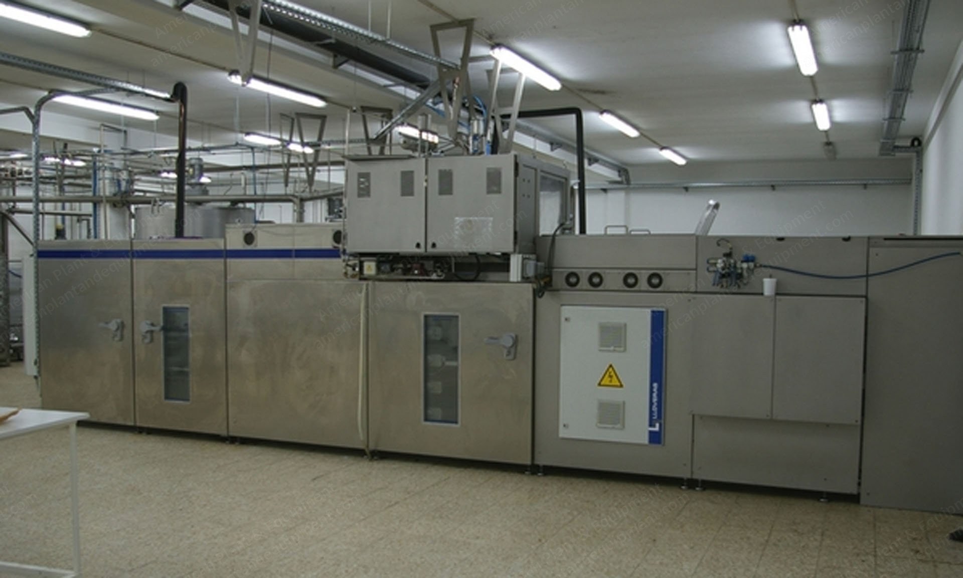 Lloveras, Sima N400/1M, 1996, Chocolate Moulding Line, One Shot, Mould Size 400x200x30mm, 8800mm Length