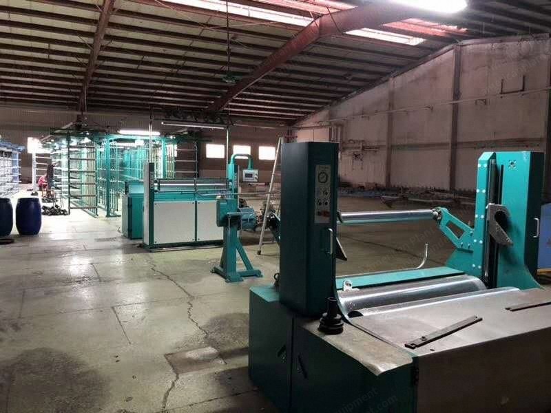Morrison, Rope Indigo Dyeing Line, 2005, 2000mm Working Width, 32 Ropes, 40 Drying Cylinders