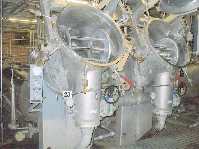 Gaston County, Vessel Dyeing Machines, 1996, 53 PSI, 300°F
