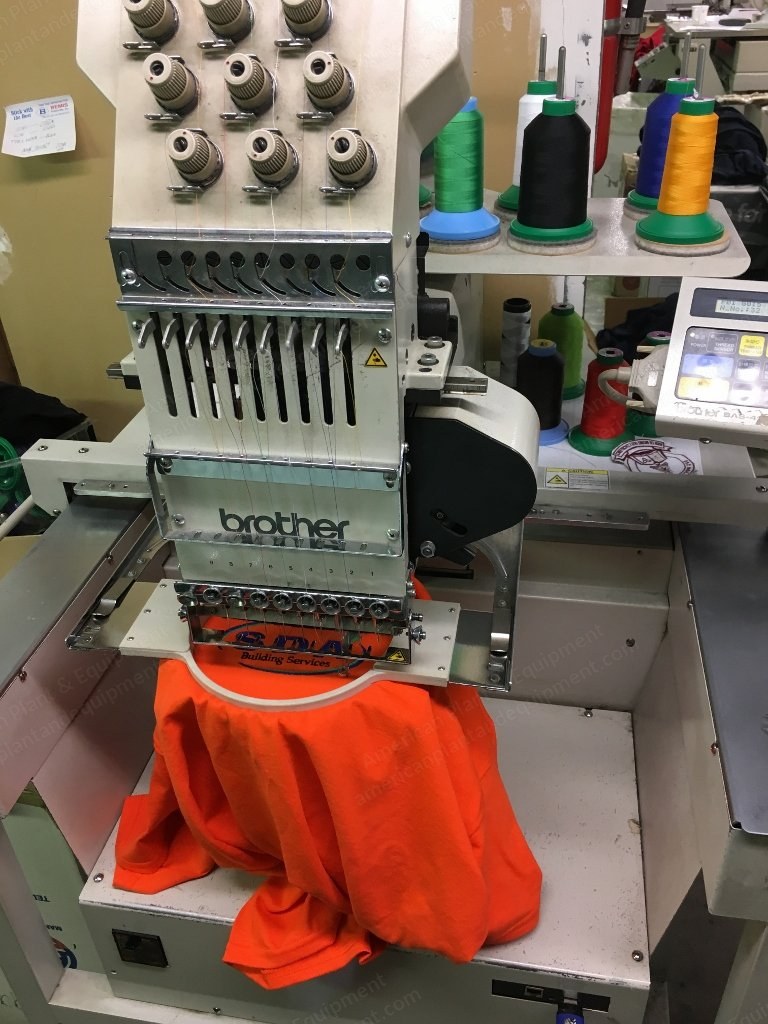 Barudan, Happy, Brother, Tajima Embroidery Machines, 7-Machine Package