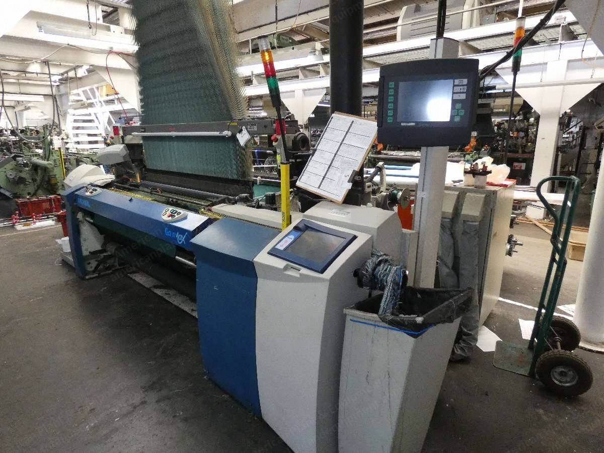 Picanol, GamMax-8-J, 2005, 1900mm Working Width, Rapier, 8 Colors, Staubli DX110 Jacquard