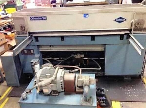 Samco, 70 Ton Die Cutter, 1990s, 22x67 Inches, 8 Inch Daylight