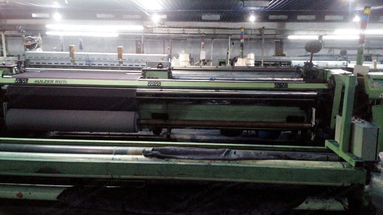 Sulzer, P-7200, 1995/1997, Weaving Looms, 2200mm to 3900mm Width, Cam & Dobby, 2 to 4 Colors