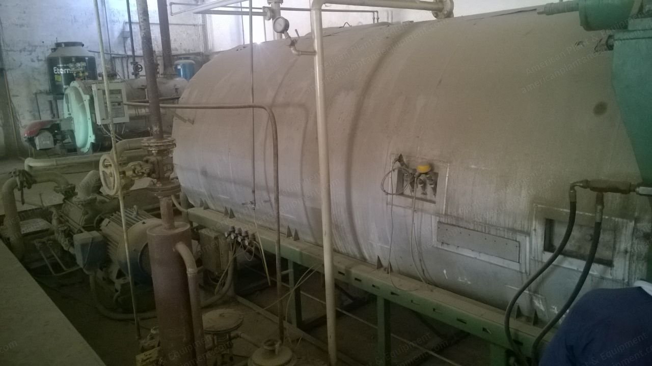 Xorella, Yarn Steamer, 1978, 1580mm Interior Diameter, 4100mm Interior Length