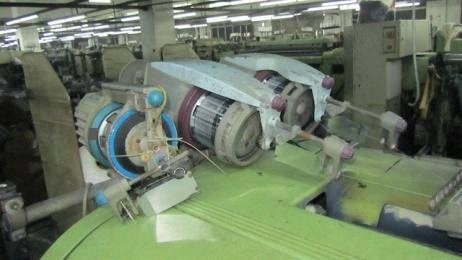 Somet, Super Excel, 2001, 2100mm Working Width, Staubli 2668 Dobby, 8 Colors
