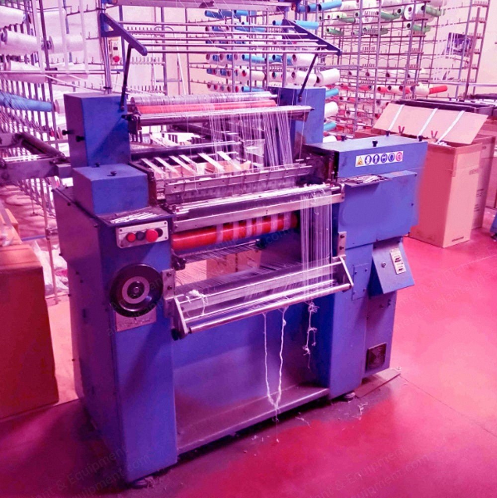 Comez, 609 B3, 1997, Crochet Machine, Working Width 600mm, Gauge 15, 2 Weft Bars