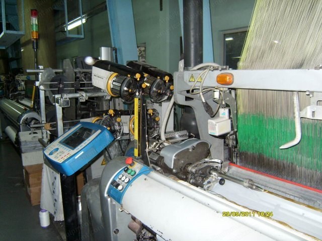 Vamatex, Leonardo Silver, 2005, 2300mm, Staubli Jacquard 2688 Hooks, 4 Weft Feeders