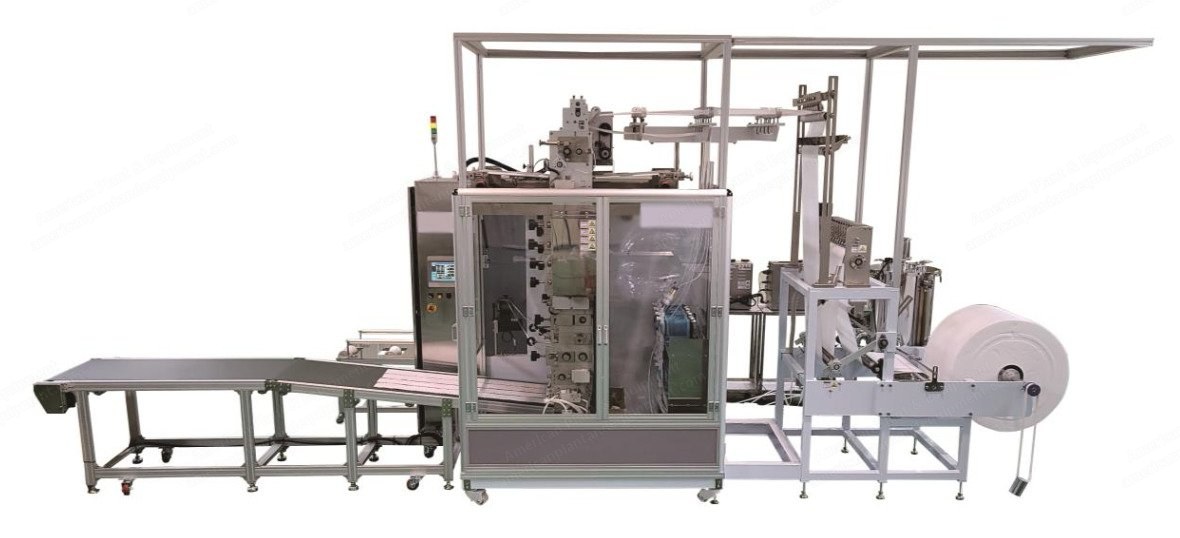 NovaStar, TKS-50/8L, Automatic Alcohol Swab Production Machine, 8 Lanes, 480 sachets/min