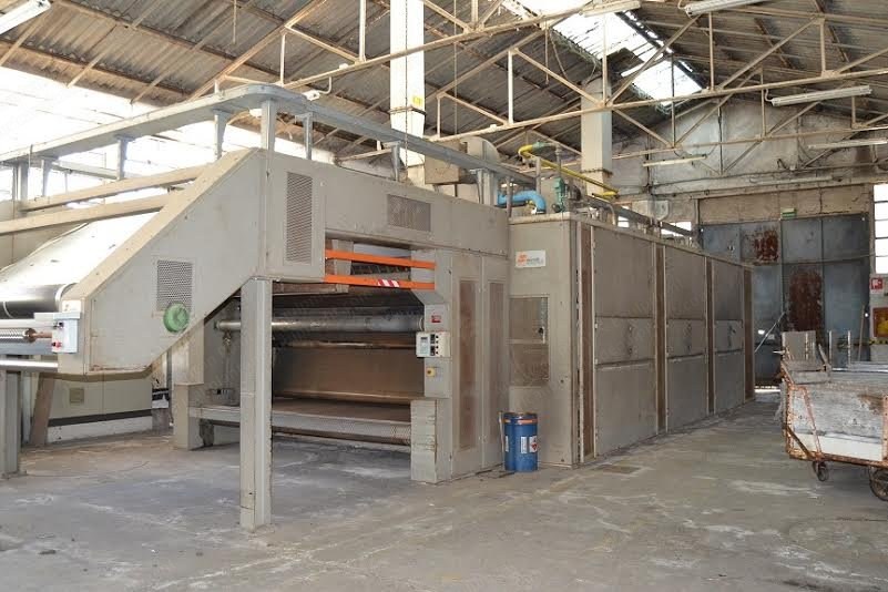 Salvade, Relax Conveyor Dryer, 1992, 2600mm Width, 3 Chambers, Gas Heated