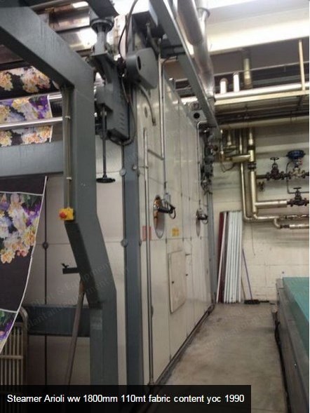 Arioli Steamer, 1990, 1800mm Width, 110m Capacity