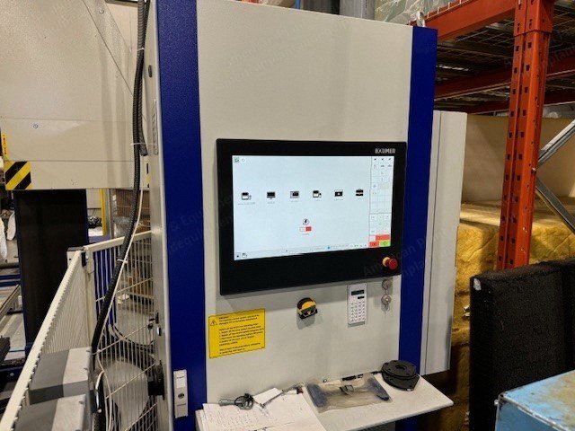 Baumer, OFS-HE, 1999, Horizontal CNC Contour Cutting Machine, 86x86" Table, 51" Max Cut Height, 480V
