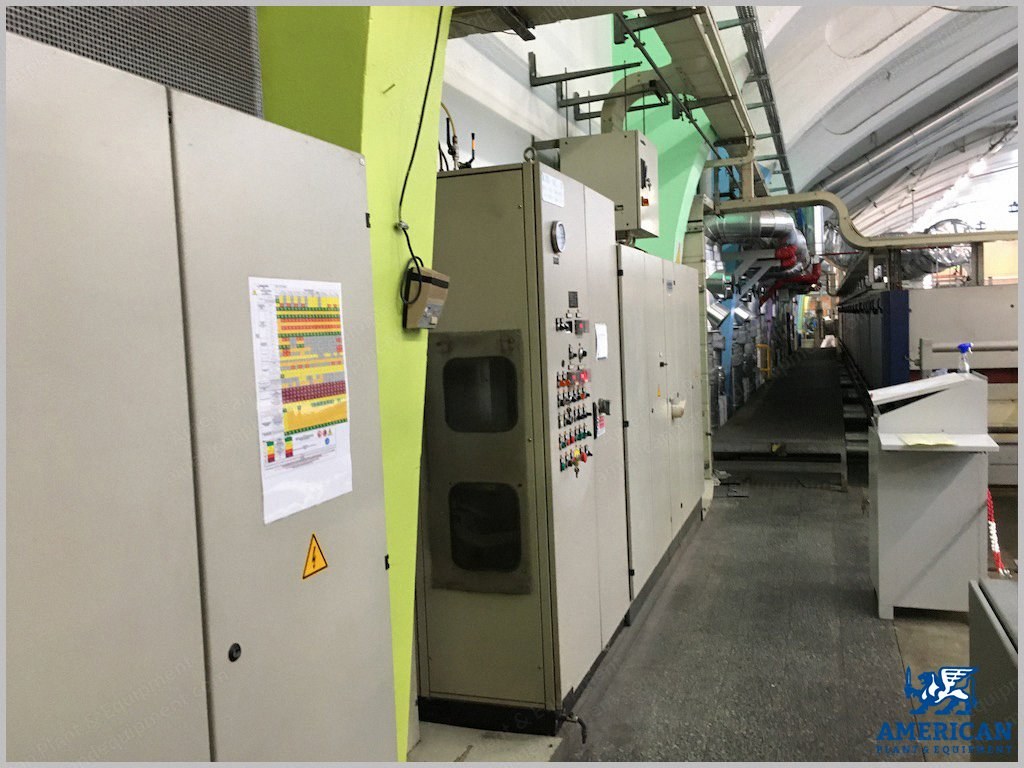 Babcock Stenter, 1999, 3600mm Working Width, 8 Zones, Horizontal Pin Chain