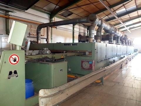 Monforts, Montex 7FM Twin Air, 1997, 3200mm Working Width, 7 Chambers, Gas Heated