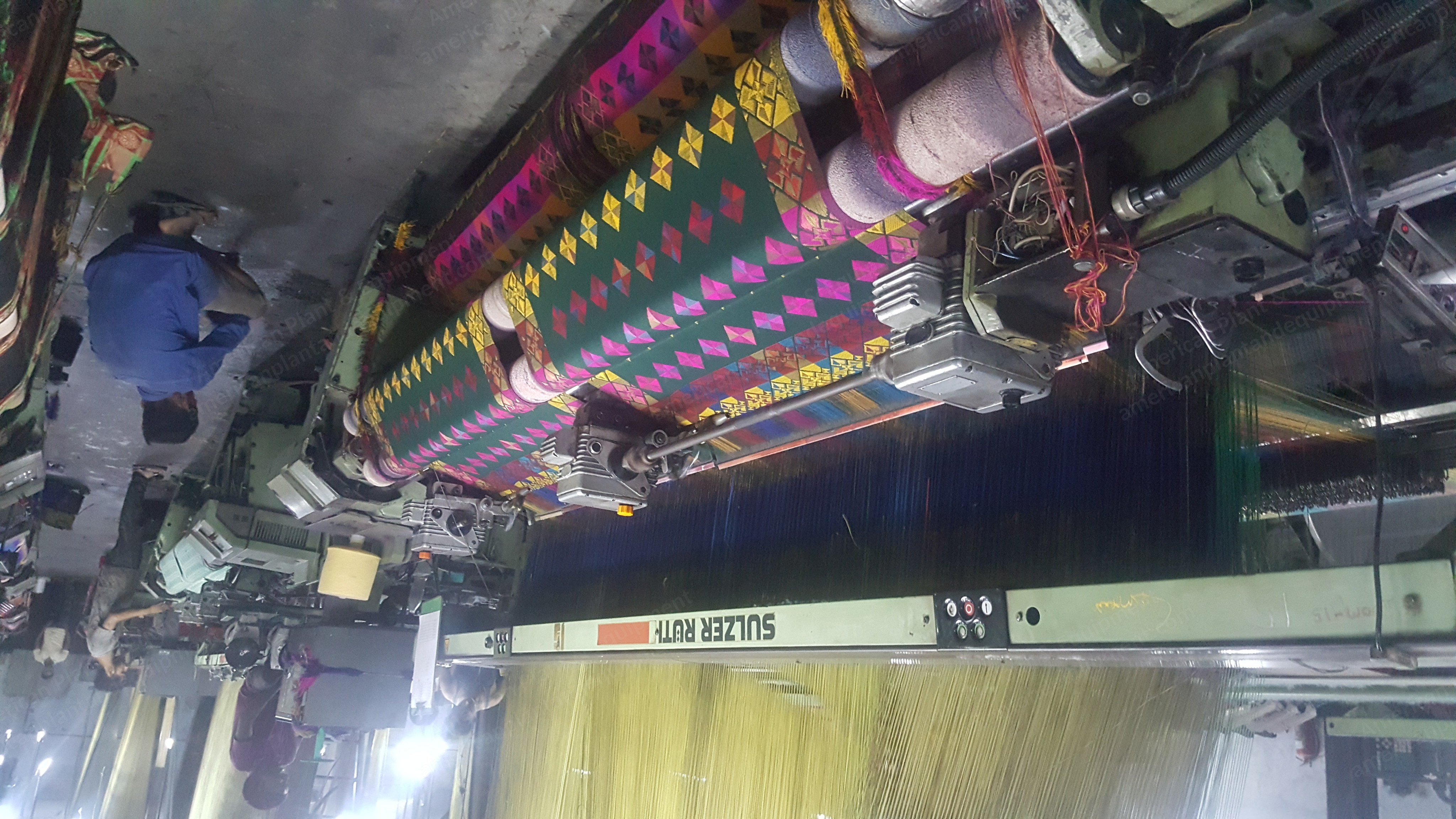Sulzer, G6200, 1995 to 2000, Jacquard Looms, 2200mm and 2600mm Widths, Tuck-in, Staubli and Bonas Jacquards