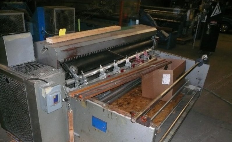 Rosenthal, WAS6HUZTVMB, Sheeter, 72 inch (1830mm) Working Width, Heavy Duty Blade, Unwind Stand