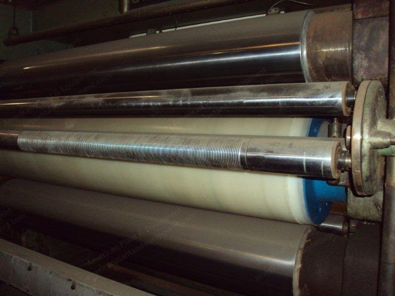 Ramisch, 380H, 1985, 3-Roll, 2000mm Surface Width, 80 Tons Pressure