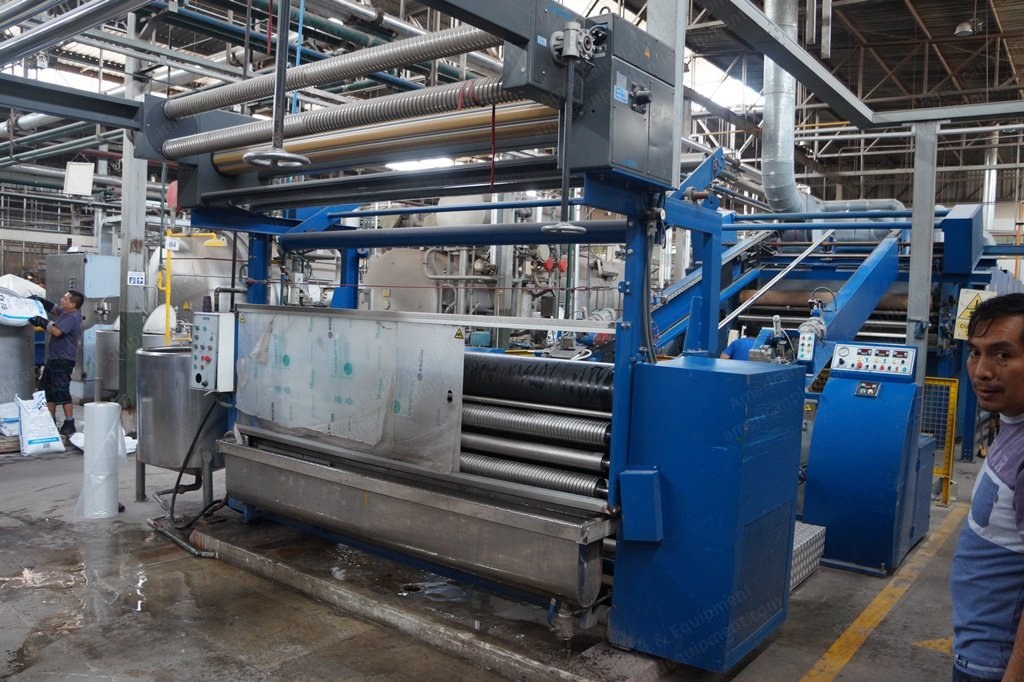 Icomatex, RL-2, 2012, Mini Tenter for Stenter Entry, Width 2200mm, with Padder