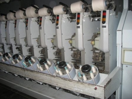 Schlafhorst, 338 RM, 2003, 60 Positions, Magazine Feeding, 2 Robots, Loepfe TK-840 Clearer