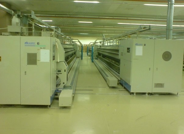 Murata, MVS.861, 2006, 80 Spindles, 6 Inches Tube Take Up, Air Jet Spinning Frame