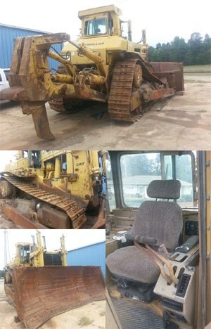 Caterpillar, D10L, 1984, Crawler Dozer, Ripper, 16450 Hours