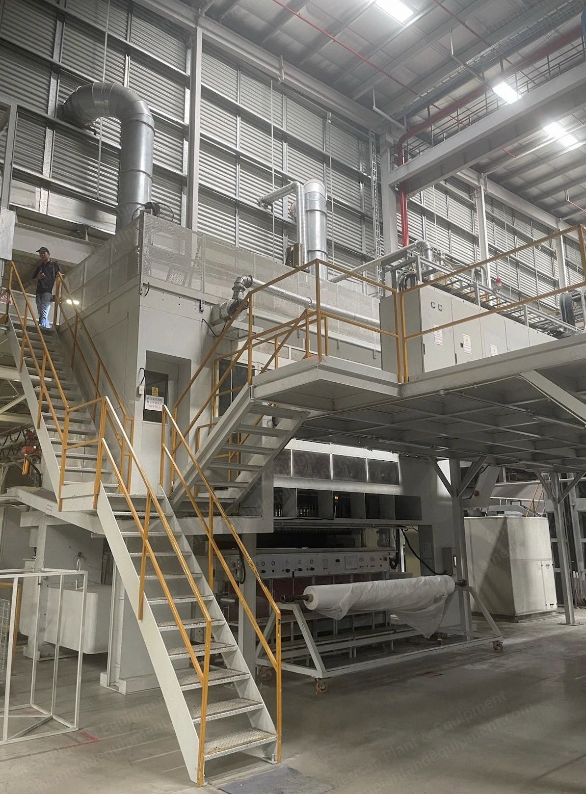 STP, Single Beam Spunbond Line, 1997, 3200mm Working Width, Polypropylene, 420 kg/h