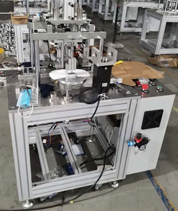 NovaStar, FM196, Semi-Automatic KN95 & N95 Mask Ear Loop Welding Machine, 15 to 20 Pieces per Minute, 20 KHz, 2 kW