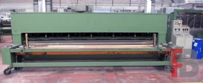 Houget, Woolen Carding Line, 1961, 2000mm Working Width, with Tecnica Tessile Crosslapper and Pre-Needle Loom