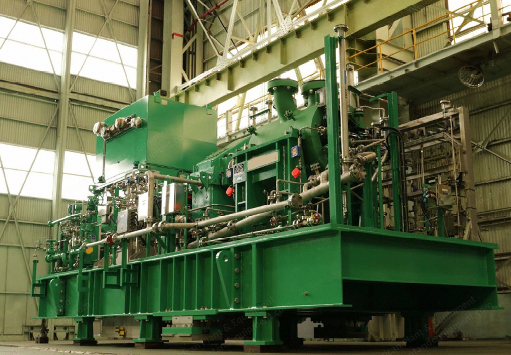 Kawasaki, RB87B, Centrifugal Gas Compressor, Electric Motor Drive with VFD