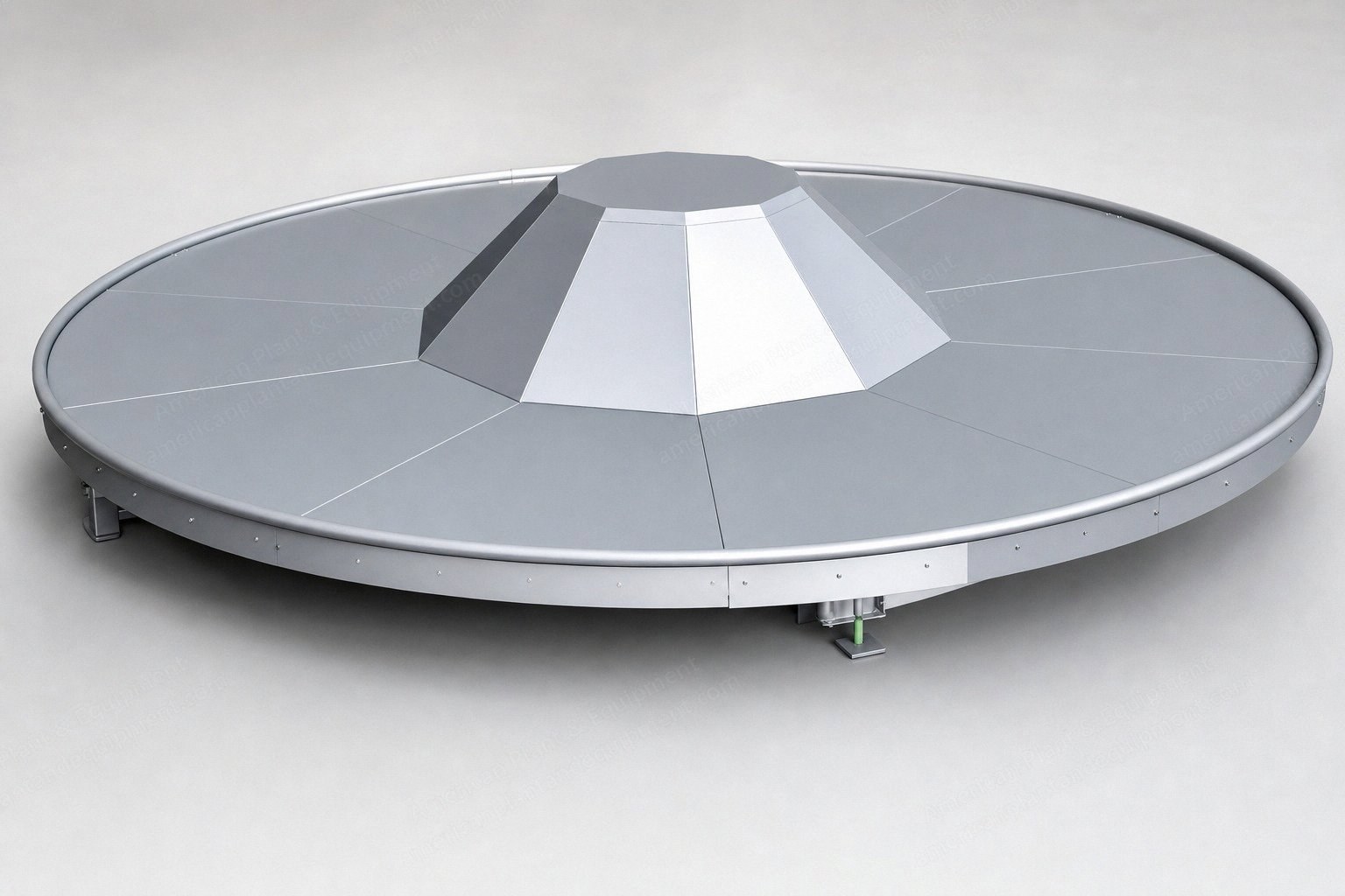 NovaStar, MH276, Buffer Turntable, New, 3,000 mm (118 in) Diameter, 800 kg Load, Stainless Steel