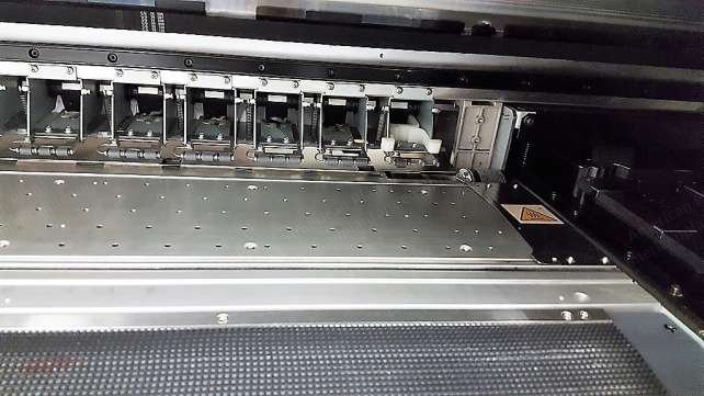 Mimaki, Plotter JV5 - 160S, 2014, Electronic Digital Printing Machine, Working Width 1600mm, 16 Tanks, Original Dryer