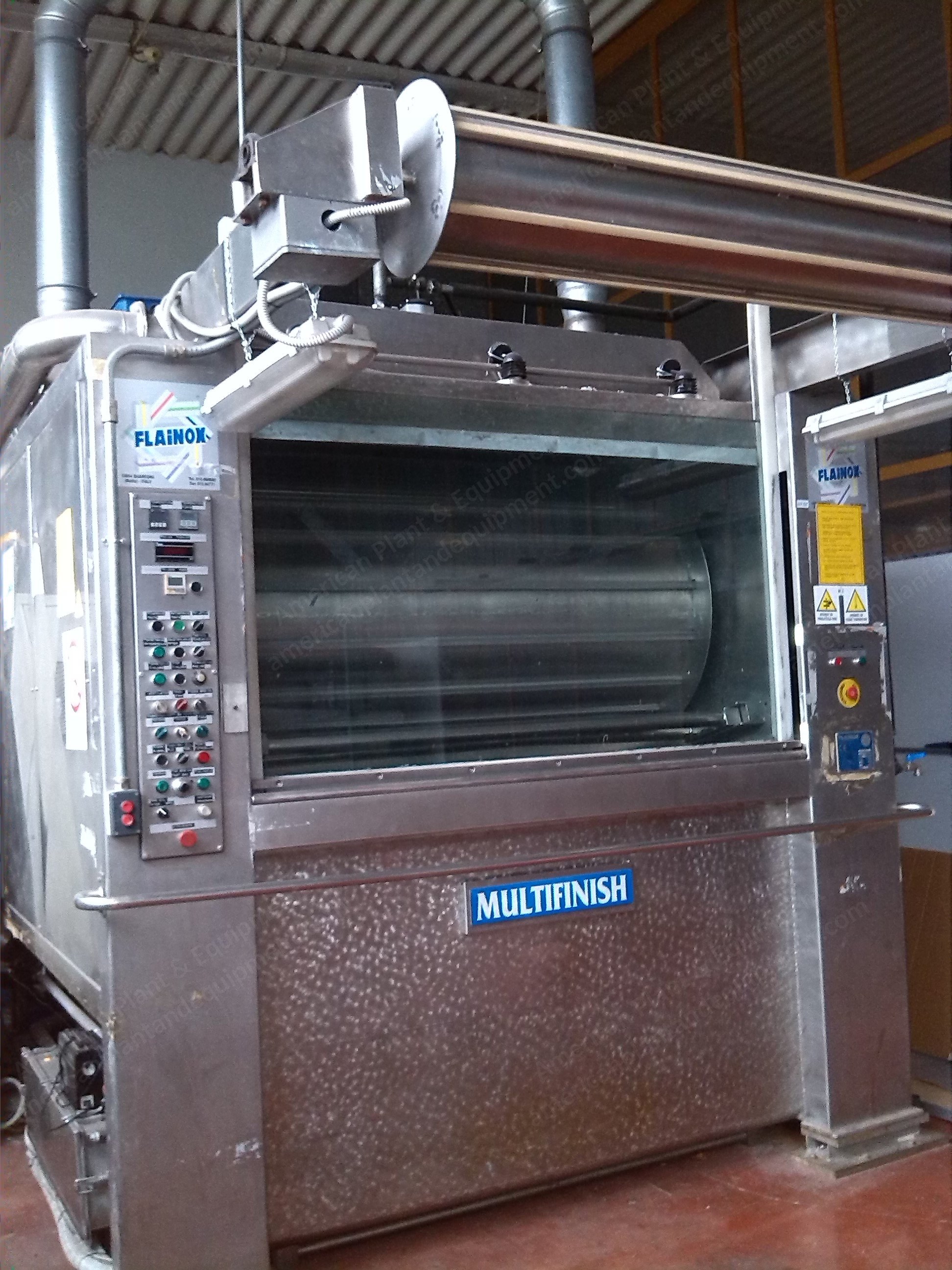 Flainox, Multifinish, Air Finishing Tumbler, 1200 L, 140°C