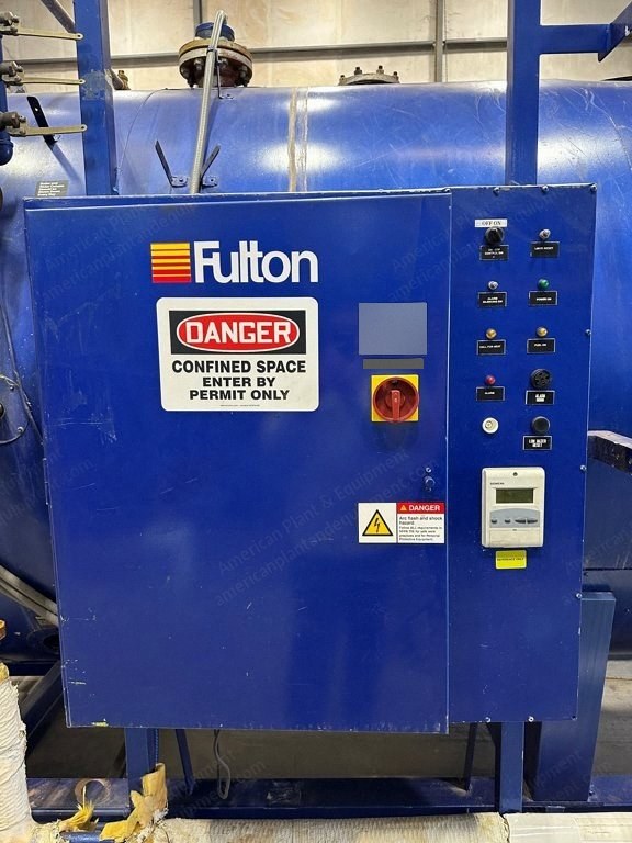 Fulton, Firetube Package Boiler, 2009, 250 HP, 8625 lbs/hr, Natural Gas