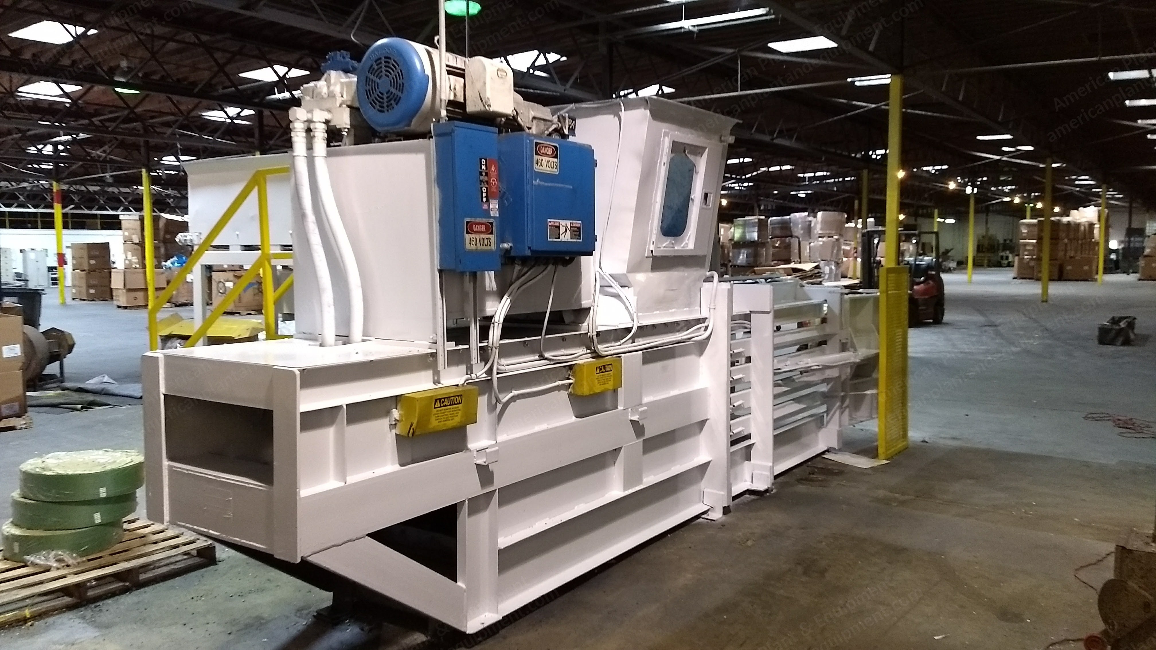 C & M, CM3430-7237, Horizontal Baler, 34x30" Feed Opening, 72x30x40" Bale Size, 30 HP