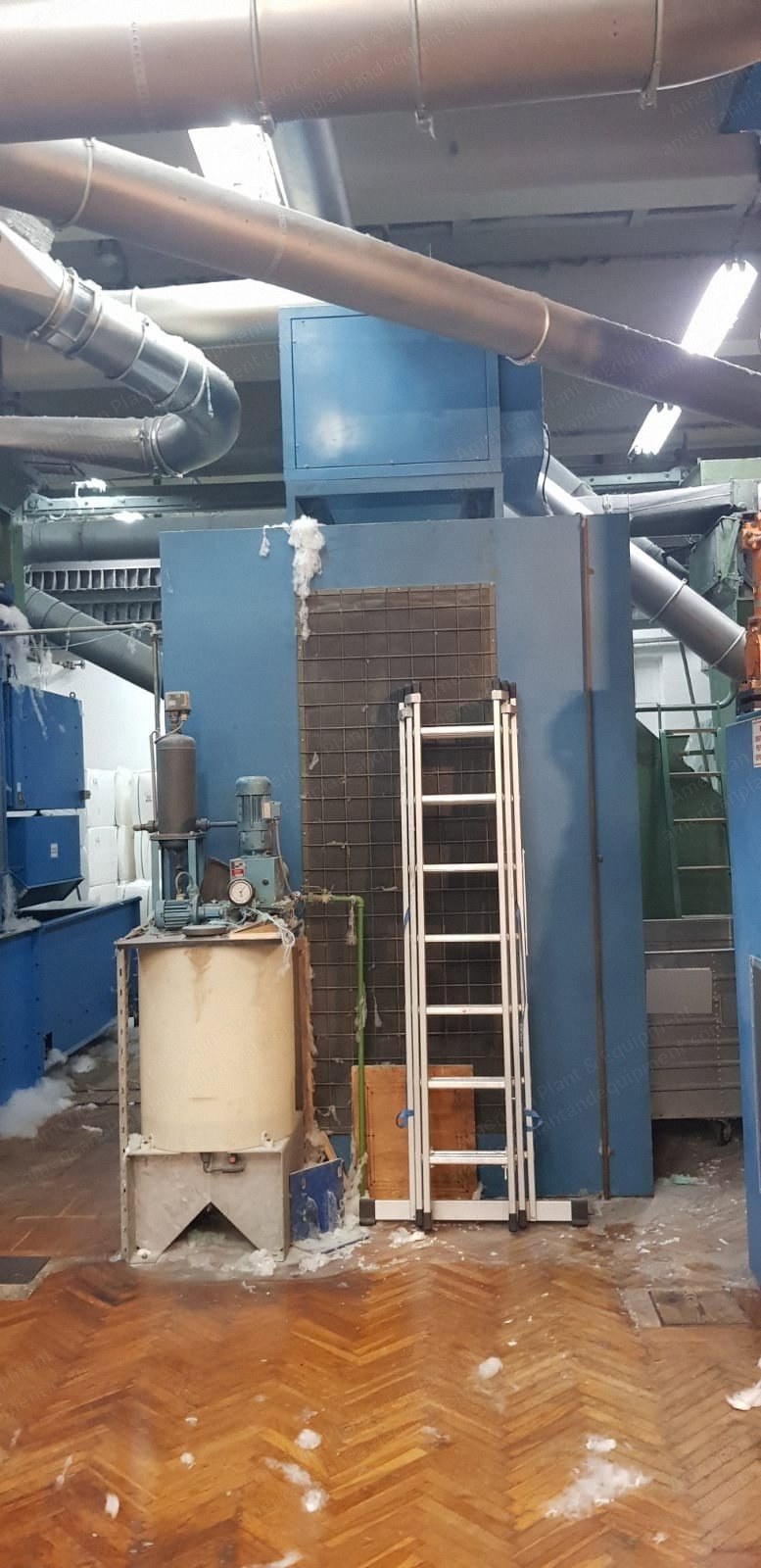 Trutzschler, Spinnbau, Ramisch Kleinewefers, Edelman, Complete Non-Woven Fabric Processing Line, 1986, 2200mm, 16-50 GSM