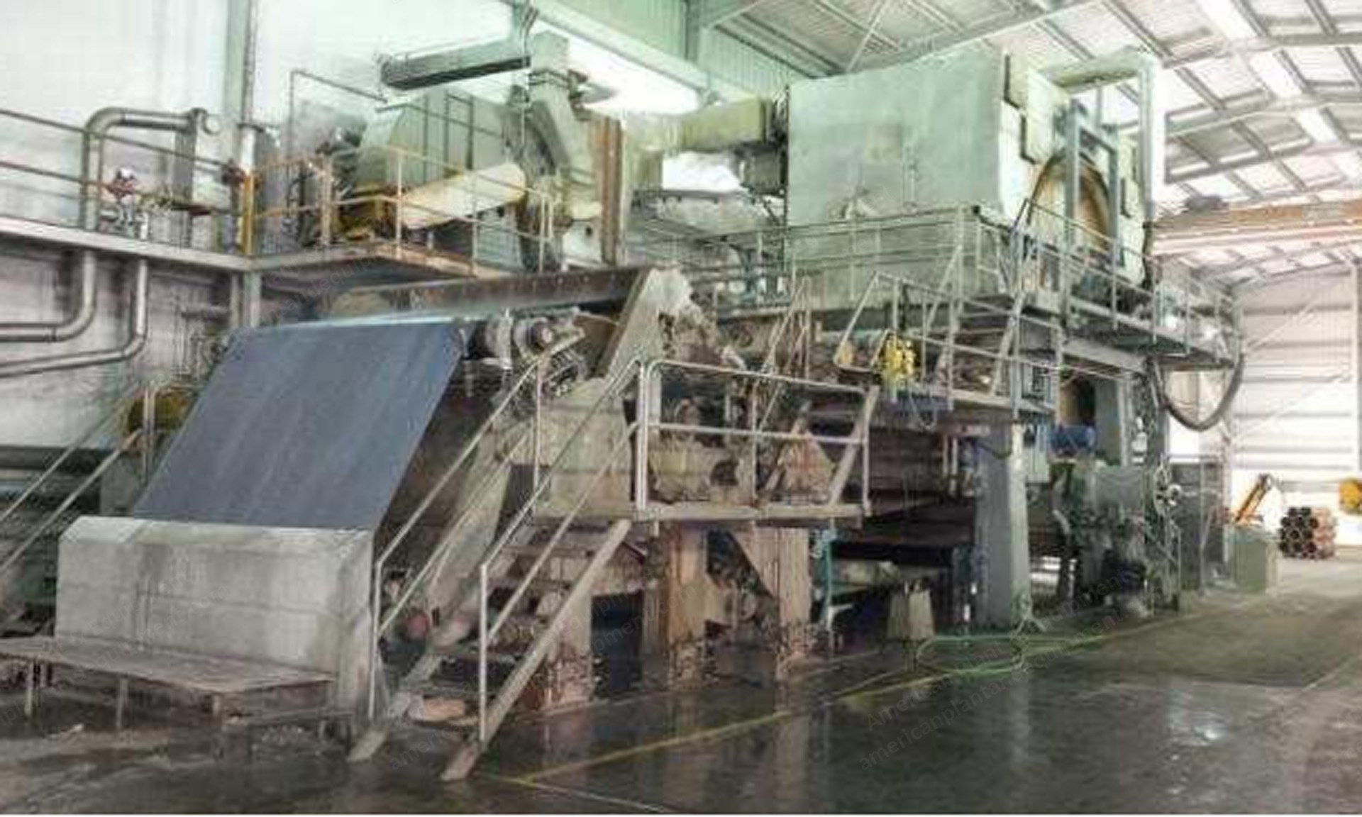 Complete Tissue Crescent Former Machine, 2600 to 2640mm, 10,000 MT/Year, 850 m/min