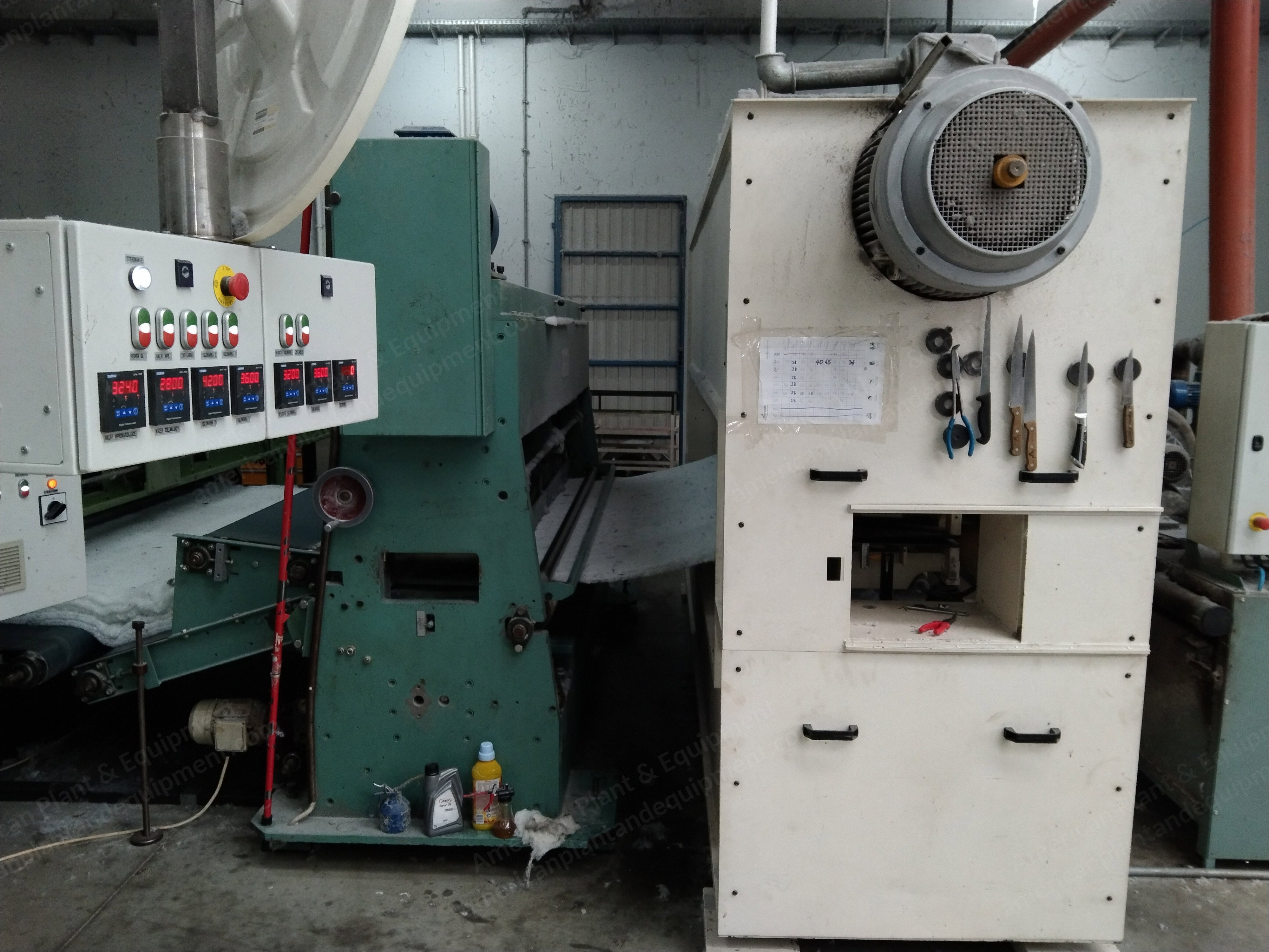 Antonio Guasch and Automatex Needle Looms, Working Width 2600mm to 2800mm