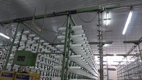 Karl Mayer, DS21/30, 2001, Warping Machine, 640 End GSM Swivel Creel, KFD-B Electric Wall Movement