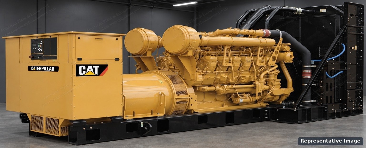 Caterpillar, 3512B, 2014, Land Drill Diesel Generator Set, 1714 kVA, 1200 kW, 600 V, 50 Hz, Unused