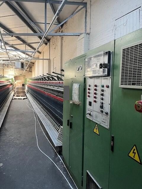 Houget Duesberg Bosson, CBP5.114, 1991, Ring Spinning Frames, 200 Spindles, 90mm Rings, 120mm Pitch