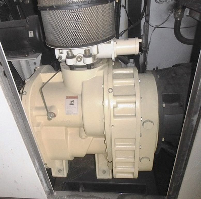 Ingersoll-Rand, EPE125-2S, 2001, Rotary Screw Compressor, 125 HP, 621 CFM, with Dryer