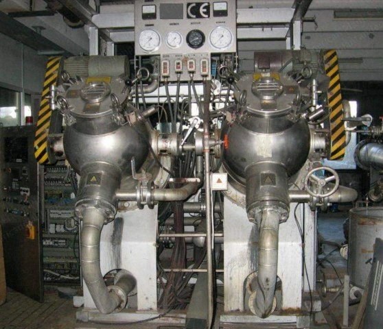 Hisaka, Circular Rapid Cut SR 2, 1998, 160/300 kg Capacity, 140°C, Stainless Steel
