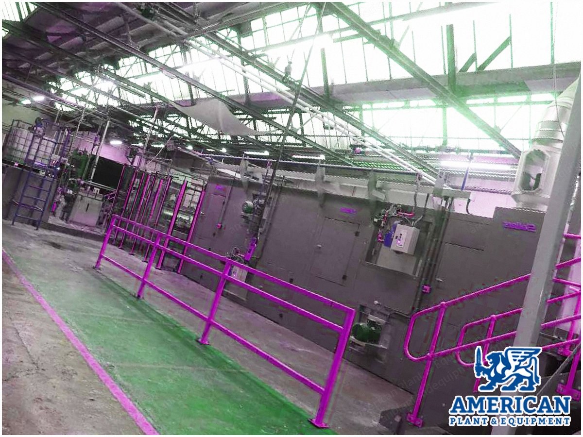 Sellers, Jenco, Bailey, Infraglo, Santex, Latex and Powder Coating Line with Secondary Backing, 2024, Width 2600mm