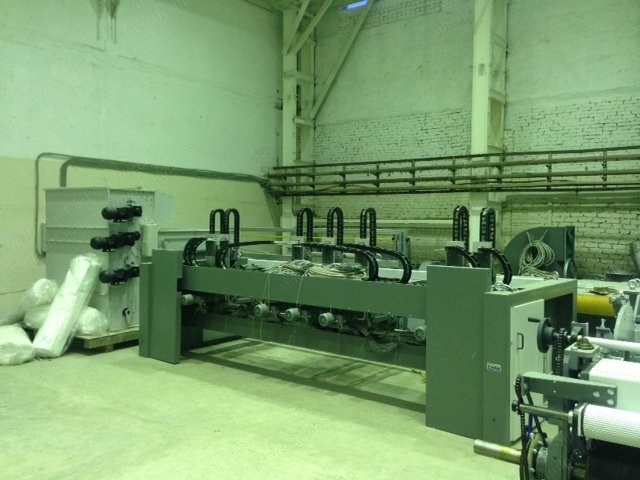 Schott & Meissner, Airlaid Thermobonding Line, 2014, 3440mm Working Width, 1400 kg/h Capacity